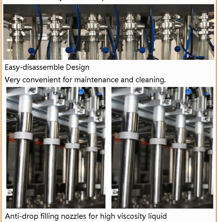 Günstige Füllverpackung Glas Honig Abfüllmaschine
