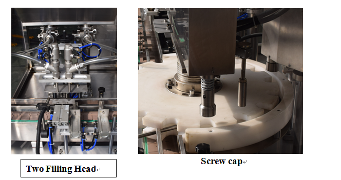 KPGX-1 Sirupflasche Flüssigkeitsfüll- und Verschließmaschine für Medikamente