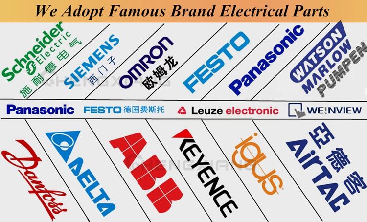 Kostenloser Versand automatische Befüllung Verschließ- und Etikettiermaschine, selbstklebende Etikettiermaschine