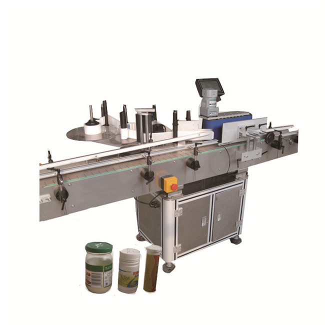 Kleine Flaschenetikettiermaschine / Schrumpfschlauchflaschenetikettiermaschine